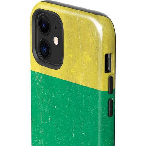 Lithuania Flag Distressed iPhone 12 Mini Impact Case